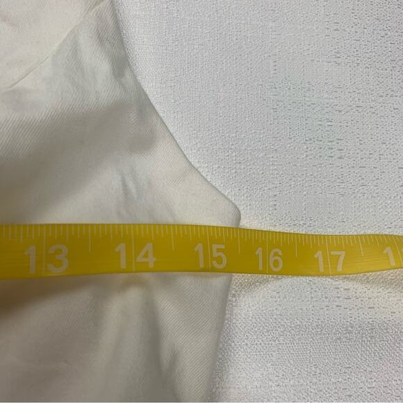 TCEC women's small white dress cutout tiered mini bridal shower fun summer beach - Picture 10 of 11